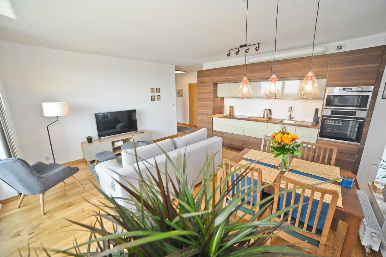 Grand Apartments - Three Bedrooms With Panorama Of The Old Town Гданьск Экстерьер фото